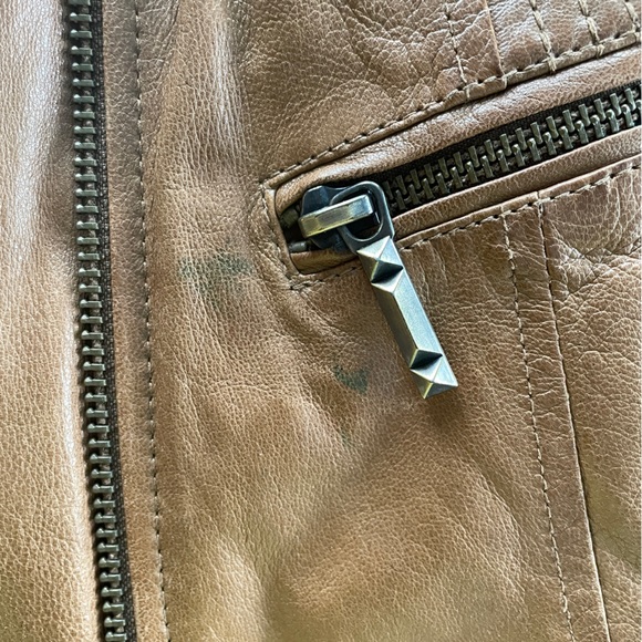 BCBG Moto Leather Jacket XS - Picture 14 of 15